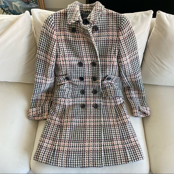 Club Monaco Houndstooth Coat | Poshmark